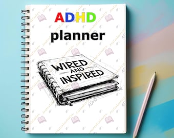 Wired and Inspired ADHD Journal - digital download