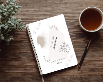 Mindfulness Journal: 50+ Printable Templates for Self-Care (Digital Download