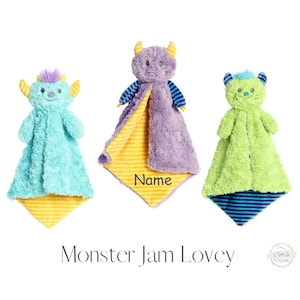 Personalized Baby Lovey, Baby Boy Gift, Newborn Security Blanket, Baby Shower Gifts