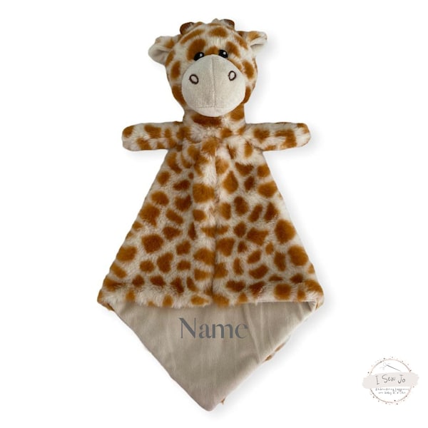 Giraffe Lovey - Etsy
