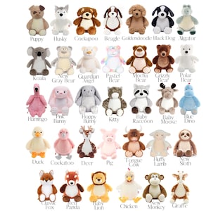 Personalized Birth Stats Stuffed Animal, New Baby Gift, Personalized Stuffed Animal, Baby Shower Gift