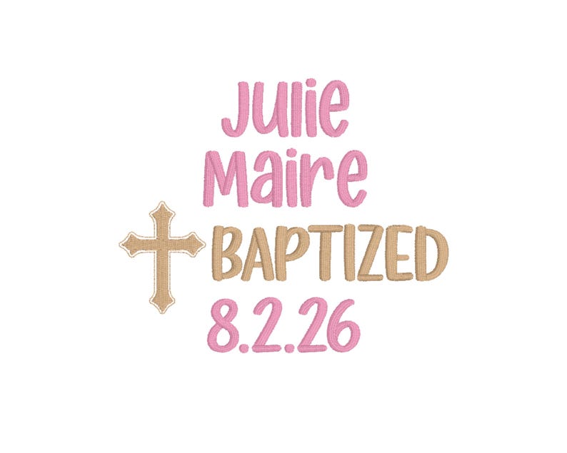 Julie Maire Baptized 8.2.26