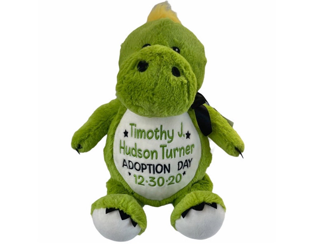 Adoption Stuffed Animal, Personalized Kids Stuffed Animal, Adoption