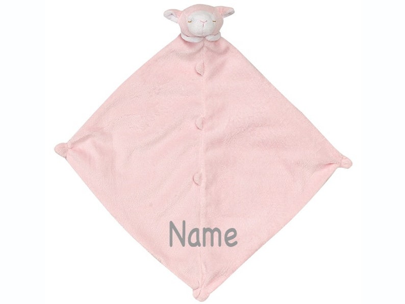 Personalized Angel Dear Animal Lovey Personalized With Name Etsy