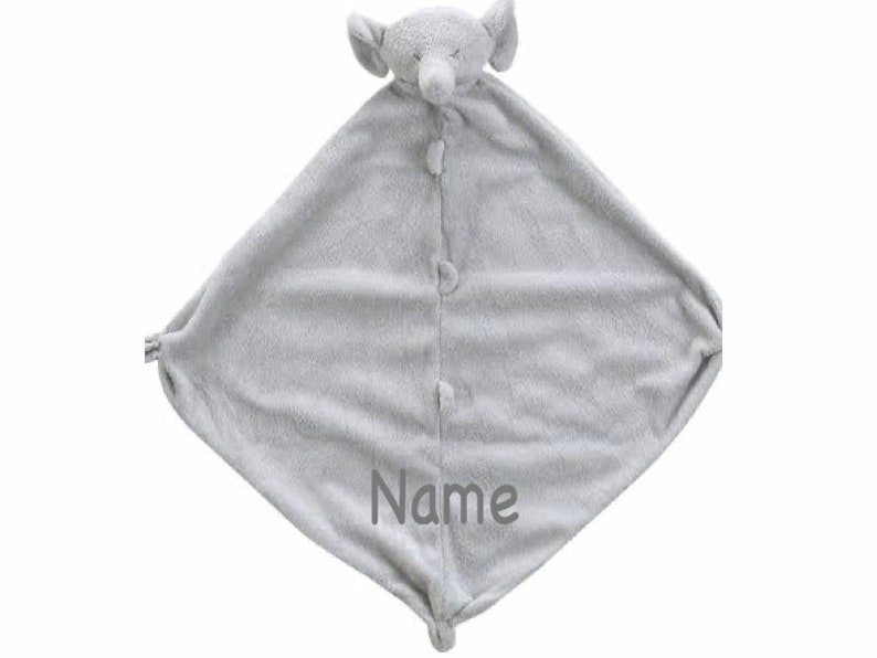 Personalized Angel Dear Animal Lovey Personalized With Name Etsy