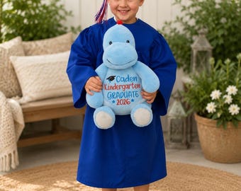Personalized Graduation Stuffed Animal: Embroidered Keepsake Gift