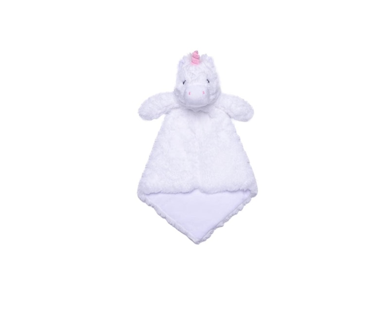 Personalized Animal Lovey, Embroidered Baby Security Blanket image 17