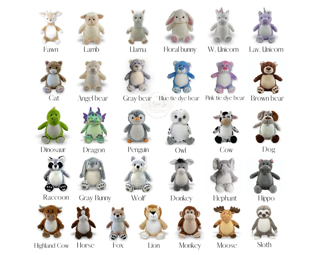 Personalized Message , Design Your Own, Stuffed Animal, Kids Gift, Personalized Gift, Teddy Bear