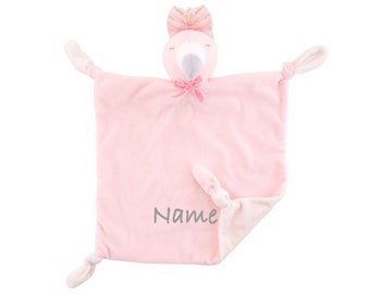 flamingo security blanket