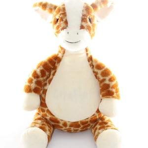 Personalized New Baby Birth Info Stuffed Animal, Baby Shower Gift I Sew Jo Bild 9