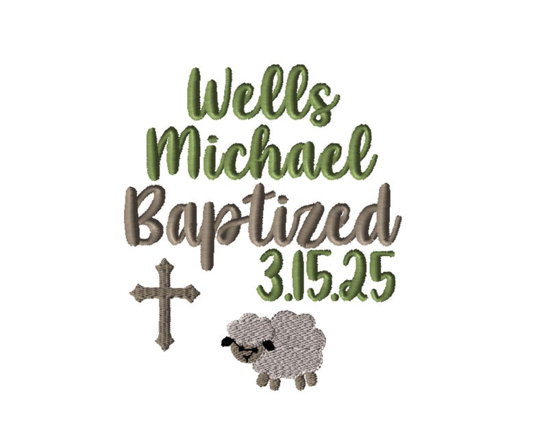 Wells Michael Baptized 3.15.25