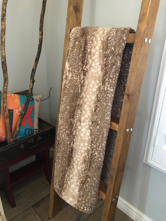 fawn minky blanket