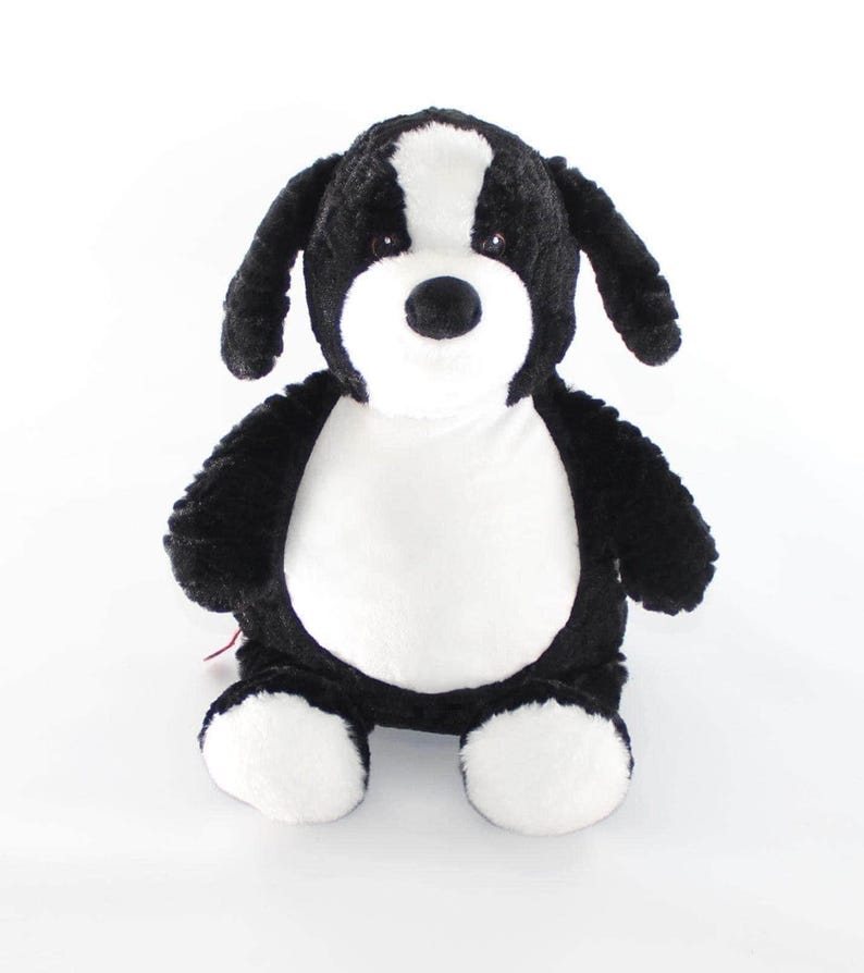 Personalized New Baby Birth Info Stuffed Animal, Baby Shower Gift I Sew Jo Bild 8