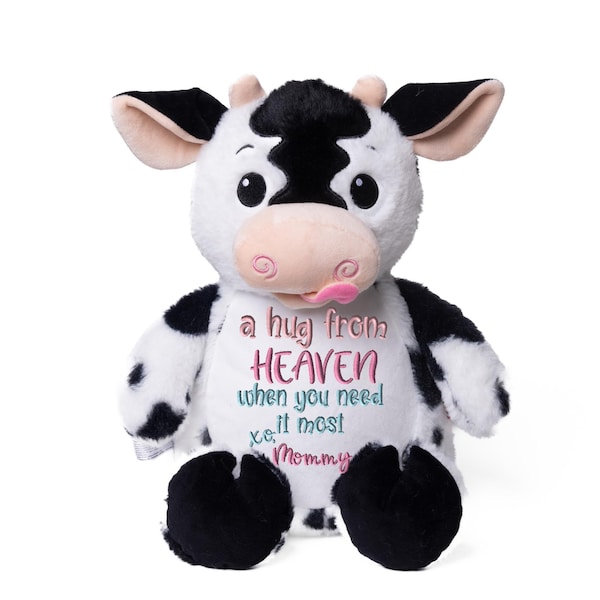 Personalized Memorial Stuffed Animal: "Hug from Heaven" Sympathy Gift