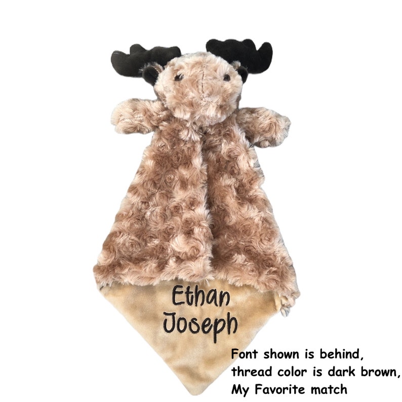 Personalized Animal Blanket Lovey Personalized Baby Gift Etsy