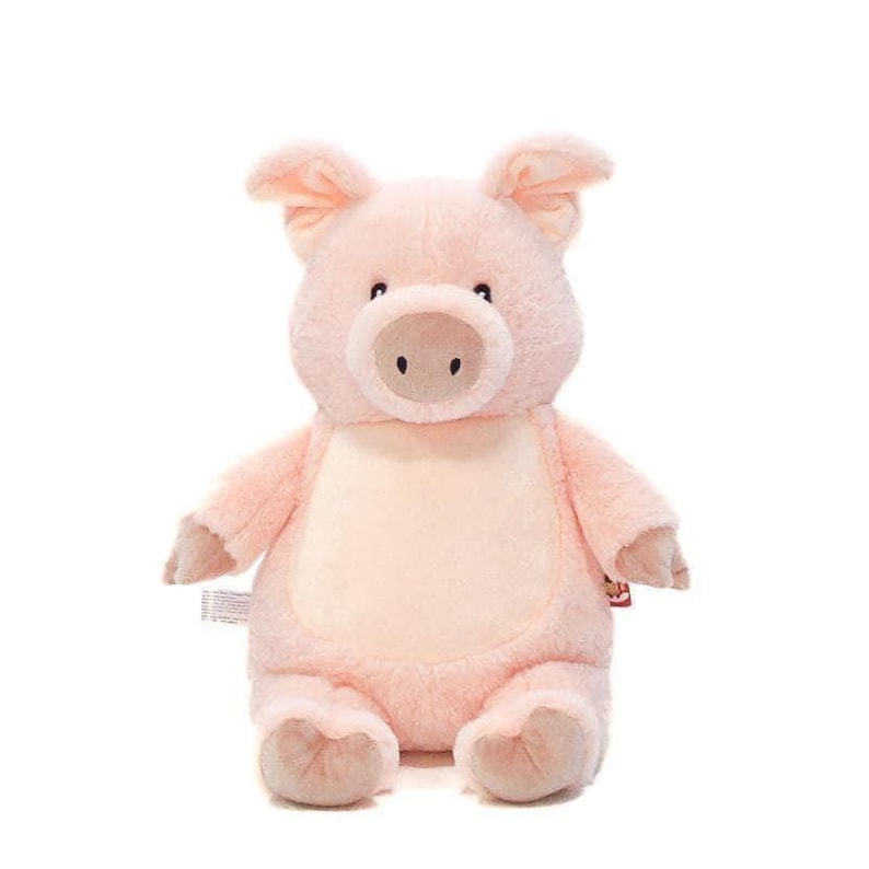 Personalized New Baby Birth Info Stuffed Animal, Baby Shower Gift I Sew Jo Bild 11