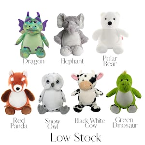 Design Your Own Personalized Message Stuffed Animal With More Words