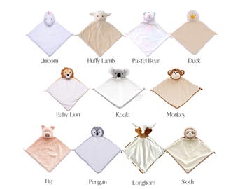 Personalized Baby Lovey Blanket: design your own