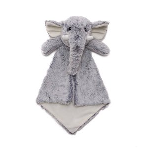 Personalized Animal Lovey, Embroidered Baby Security Blanket image 11