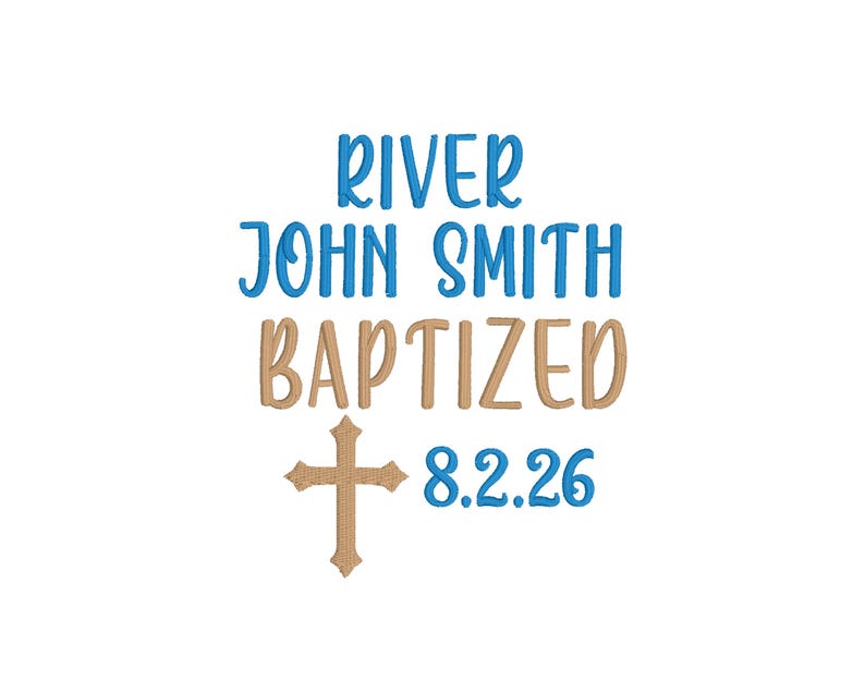 River John Smith has been Baptized on 8.2.26.