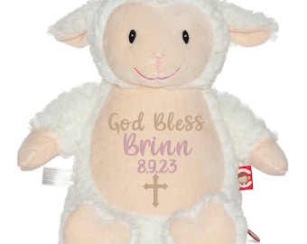 Personalized Religious Gifts for Baby and Children, Baptism Christening Stuffed Animals God Bless