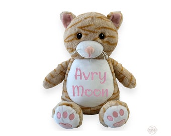 Personalized Plush Stuffed Animal with Name, Gifts For Kids, Personalize Kids Toys, Plush Stuffed Animals
