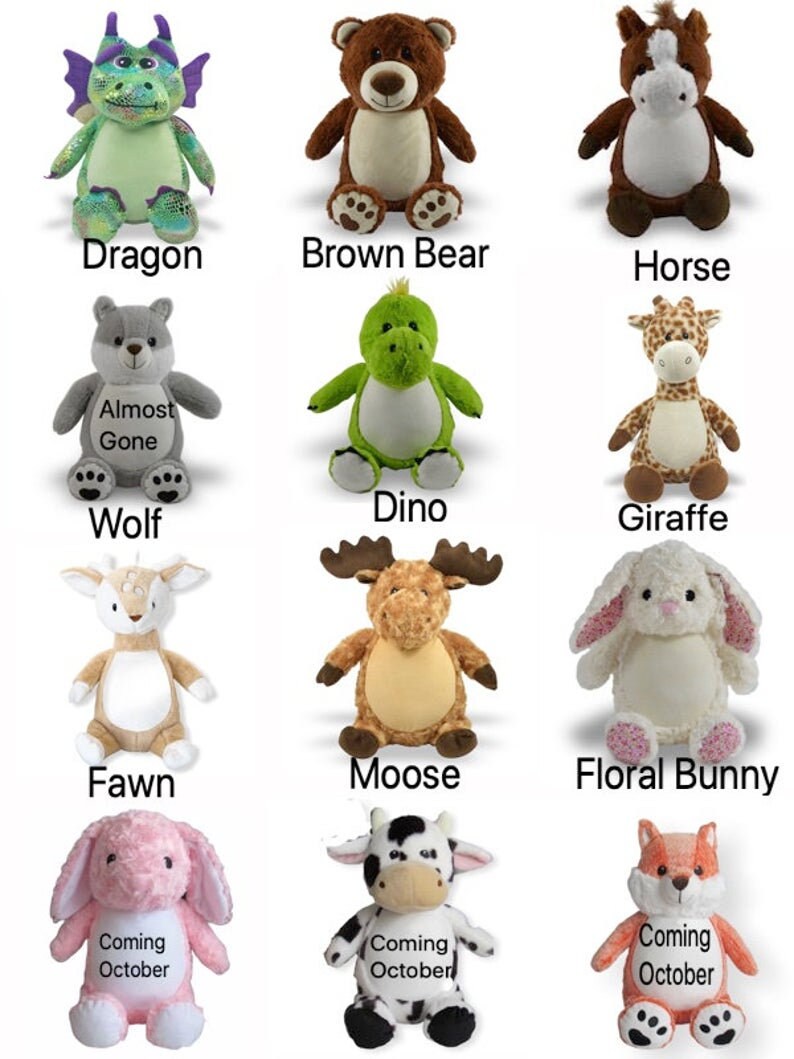Good Names For Stuffed Toys At Jennifer Frazier Blog