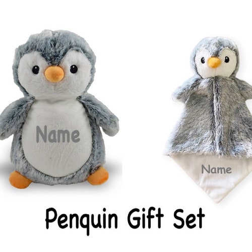 Personalized Baby Gift Baby Animal Lovey Blanket Soother Etsy