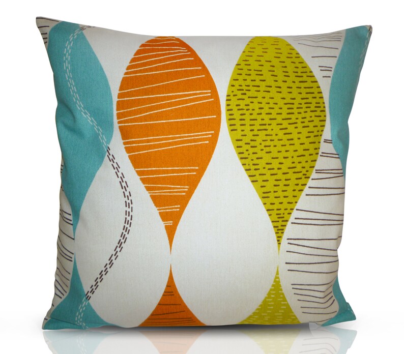 16 Pillow Cover Cinnamon Orange 4 Choices Mix Match Etsy