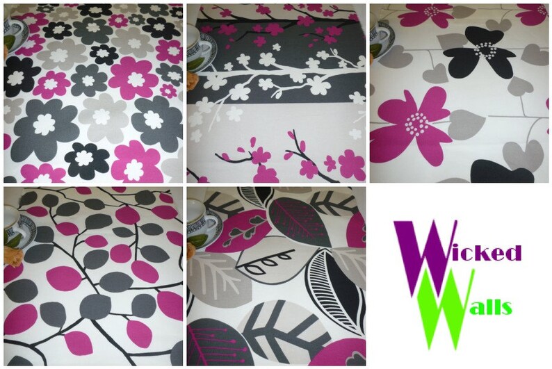 54 137cm Table Runner Dresser Pink Black Gray Taupe Fuchsia 5 Choices Uk Funky Coffee Console