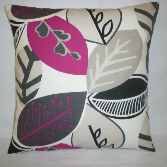 fuchsia cushions and throws