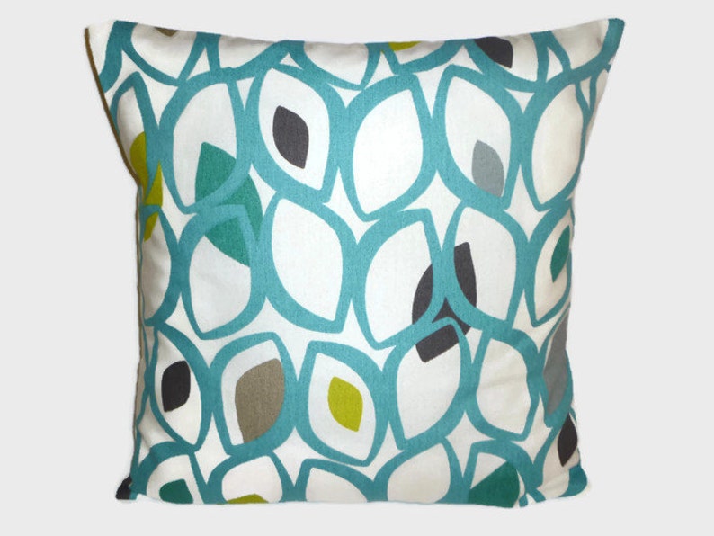 PAIR 16 Teal Blue Pillow Cushion Covers 4 CHOICES Mix Etsy
