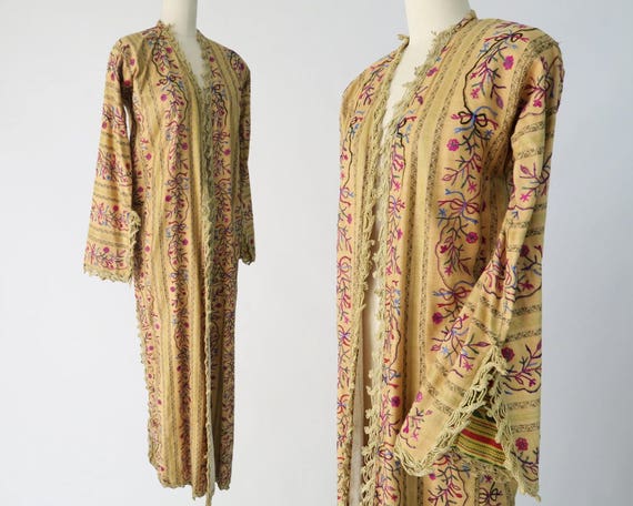 Antique Ottoman Entari Robe / Traditional Turkish