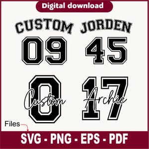 Benutzerdefinierte Sport Jersey Name & Nummer SVG, Baseball Jersey SVG Png, personalisiertes Name Nummer Design, Baseball Mama SVG, Baseballspielerin svg png