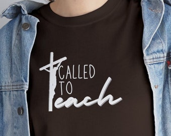 Cadeau catholique, professeur catholique, chemise chrétienne, chemise catholique, école catholique, école biblique de vacances, maman catholique, maman école à la maison