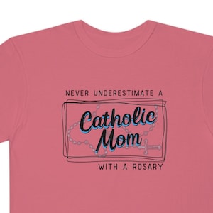 Catholic mom Shirt, Catholic Mother Gift, Prayer Shirt, Rosary, Catholic Woman gift, New Catholic mom shirt, Catholic gift Catholic mom gift