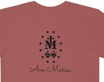 Maglietta cattolica, Medaglia Miracolosa, Regalo per mamma cattolica, Regalo per donna cattolica, Maglietta cattolica, Abbigliamento cattolico, Maglietta di Maria, Cresima