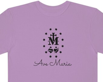 Catholic T-Shirt, Miraculous Medal, Catholic mom gift, Catholic Gift Women, Catholic shirt, Catholic Apparel, Mary shirt, Confirmation, RCIA