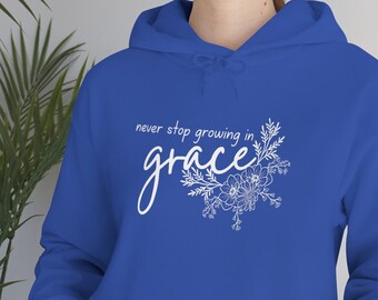 Grace Sweatshirt Religious Sweatshirt Christian Sweatshirt religious shirt, Catholic gift for her,  Catholic gift mom