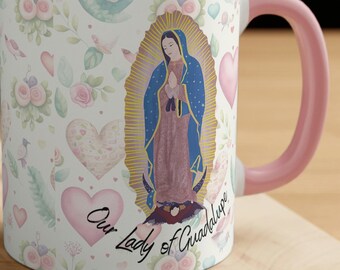 Catholic gift for mom, Catholic Mom Mothers Day Gift, Lady of Guadalupe, Religious Gift Catholic Coffee Mug, Lady of Guadalupe Coffee Mug