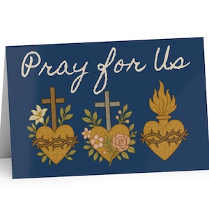 Catholic Gift Notecards | Catholic Notecard Stationary |Catholic gift for Women | Catholic mom | Catholic Stationary | Sacred Heart of Jesus
