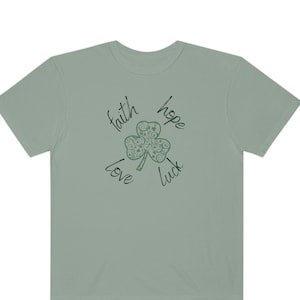 St Patrick Shirt Religious Shirt Religious Gift, Church shirt, Christian shirt, Catholic gift Catholic mom, Shamrock Shirt Funny Shirt
