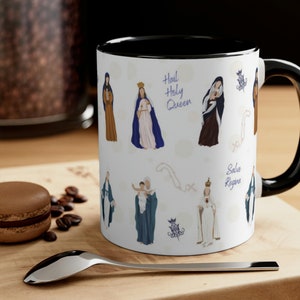 Catholic gift for mom Mary Mug, Marian Cup,Catholic Mom Gift Mother&#39;s Day Gift Religious Gift Catholic Coffee Mug Catholic Mother gift