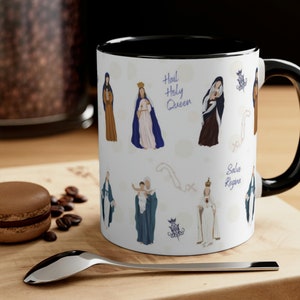 Catholic gift for mom Mary Mug, Marian Cup,Catholic Mom Gift Mother's Day Gift Religious Gift Catholic Coffee Mug Catholic Mother gift