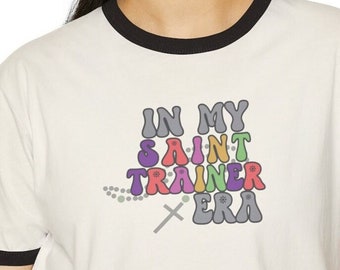 Saint Trainer shirt mom era, Catholic Gift, Catholic mom gift, Catholic mother shirt, Catholic teacher, Catholic gift for her Catholic woman