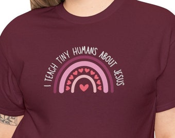 Cadeau catholique, professeur catholique, chemise chrétienne, chemise catholique, école catholique, école biblique de vacances, maman catholique, maman école à la maison, VBS