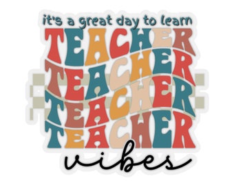 Teacher Sticker, Catholic Teacher Gift, Back to School, Teacher Vinyl Sticker, Catholic School sticker, Catholic sticker, Teacher Planner