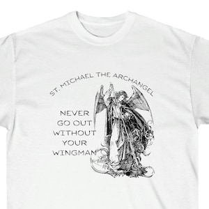Catholic dad gift, Catholic  faher, Catholic man gift,  St Michael Shirt, gift for priest, Religious Shirt Saint Shirt, catholic gift