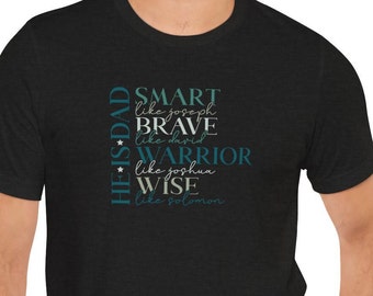 He is Dad Shirt, Religious shirt for him, Catholic dad Shirt, Catholic apparel, Catholic gift dad, Catholic man gift, Catholic father gift