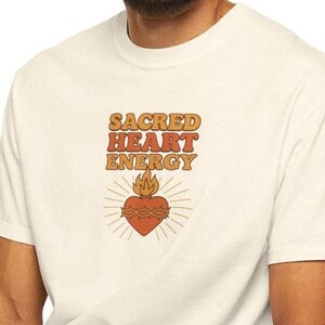 Sacred Heart Energy shirt, Catholic shirt, Christian shirt, Catholic Mom gift, VBS teacher, Catholic gift for her, Catholic teen
